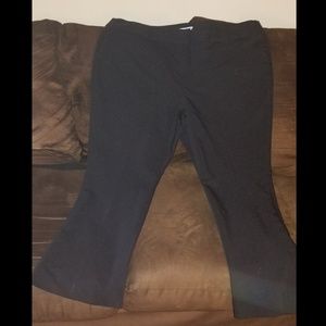 Black boot cut pure energy pants size 24W
